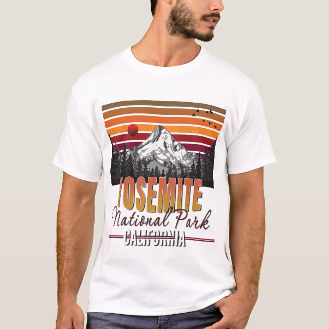 Yosemite-Nationalpark T-Shirt (Vorderseite)