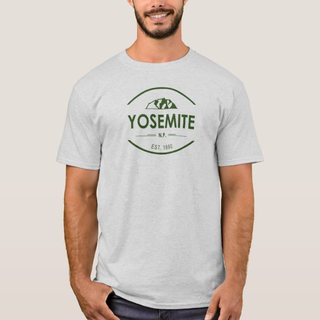 Yosemite Nationalpark T-Shirt (Vorderseite)