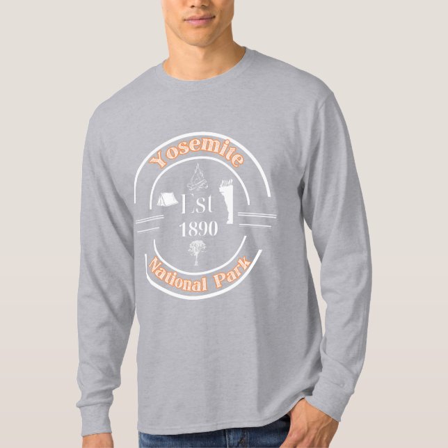 Yosemite-Nationalpark T-Shirt (Vorderseite)