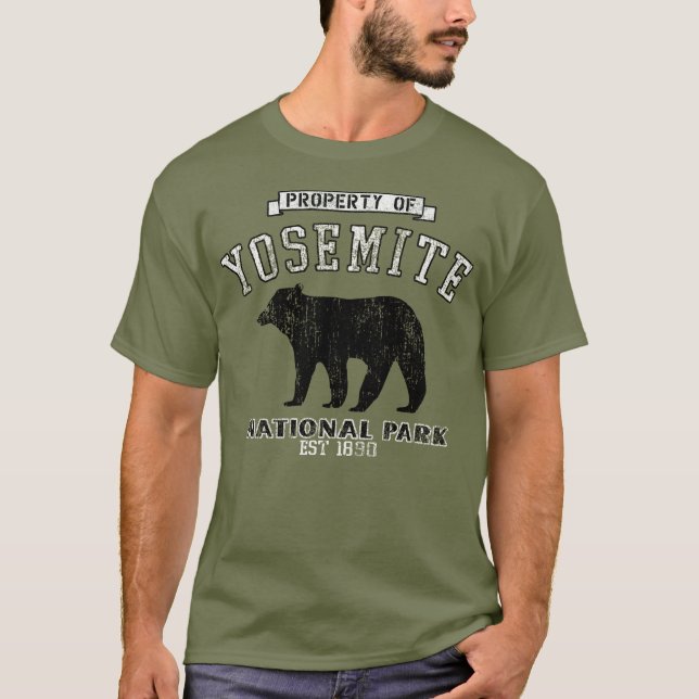 Yosemite Nationalpark T-Shirt 1890 (Vorderseite)