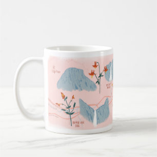Yosemite Nationalpark Tasse im Rosa
