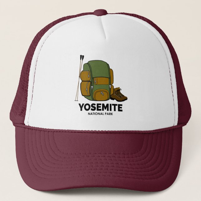 Yosemite-Nationalpark Truckerkappe (Vorderseite)