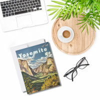 Yosemite Nationalpark, Vintage, Geburtstag