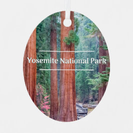 Yosemite Nationalpark Weihnachtsbaum Ornament Aus Metall