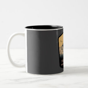 Yosemite Nationalpark Zweifarbige Tasse