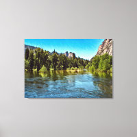 YOSEMITE OASIS Leinwand Art