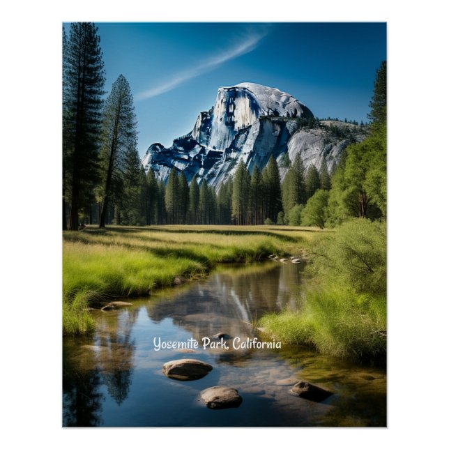 Yosemite Park, Kalifornien Poster (Vorderseite)