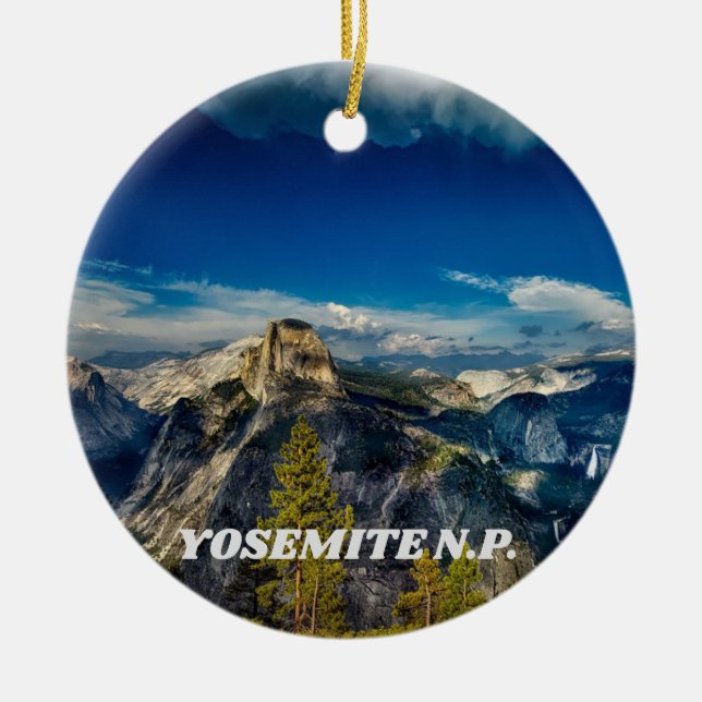 Yosemite Pittoresque ornement de Noël (Devant)