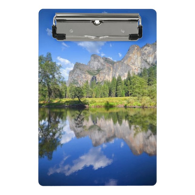 Yosemite-Reflexion Mini Klemmbrett (Vorderseite)