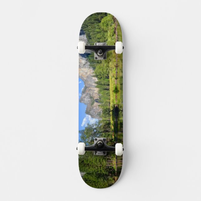 Yosemite-Reflexion Skateboard (Vorderseite)