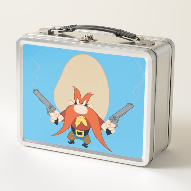Yosemite Sam Back Off Metall Brotdose (Vorderseite)