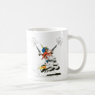 Yosemite Sam Guns Firing Kaffeetasse