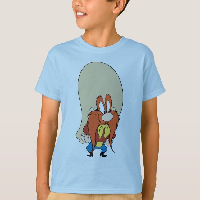 Yosemite Sam Hands auf Hüften T-Shirt (Vorderseite)