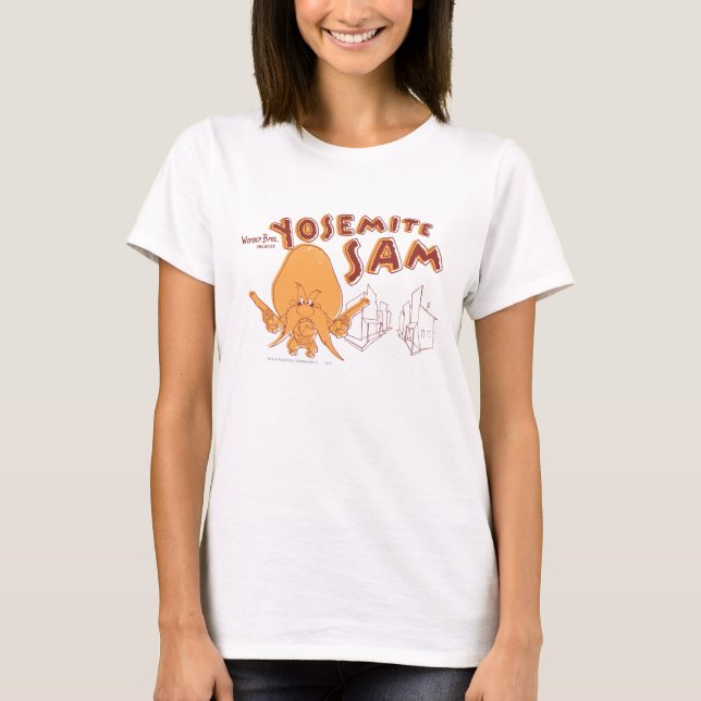 Yosemite Sam Warner Bros. Present T-Shirt (Vorderseite)