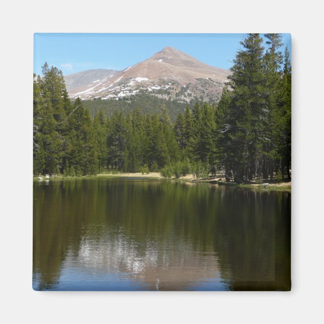 Yosemite-See-Reflexion Magnet (Vorne)