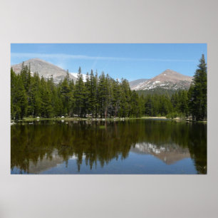 Yosemite-See-Reflexion Poster