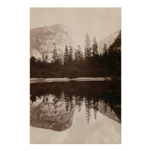 Yosemite - Spiegel Lake - Nationalpark Poster
