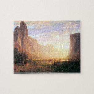 Yosemite-Tal 3 durch Puzzlespiel Alberts Bierstadt