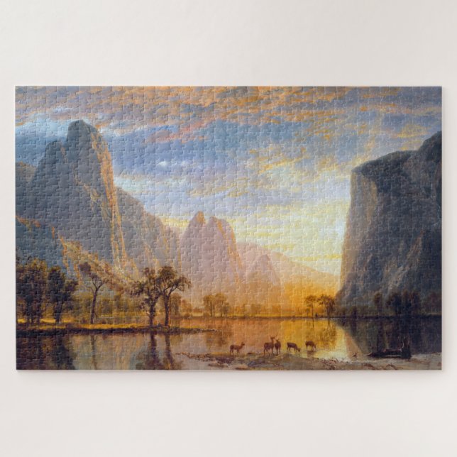 Yosemite-Tal, Albert Bierstadt (Horizontal)