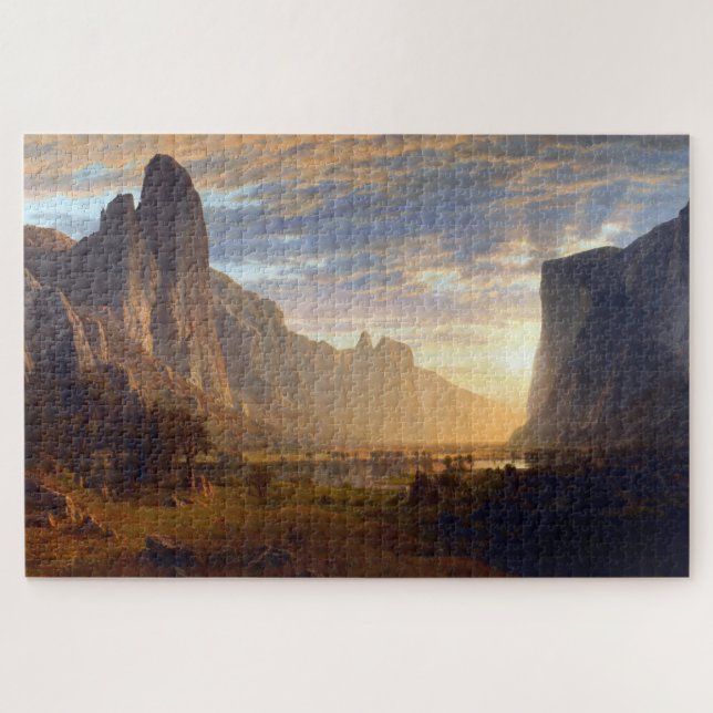 Yosemite-Tal, Albert Bierstadt (Horizontal)