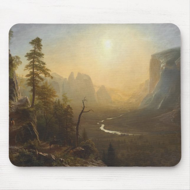 Yosemite-Tal, Gletscher-Punkt-Spur Mousepad (Vorne)