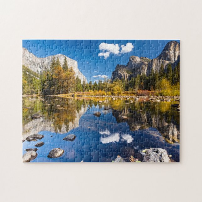 Yosemite-Tal im Fall (Horizontal)