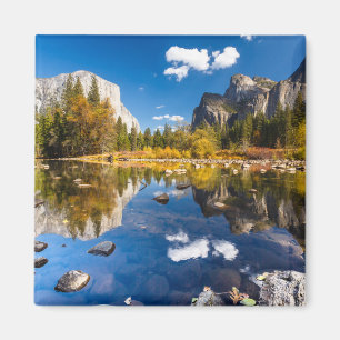 Yosemite-Tal im Fall Magnet