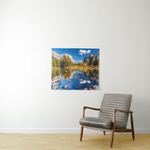 Yosemite-Tal im Fall Wandteppich
