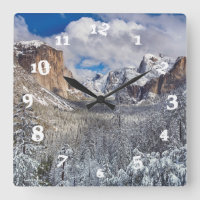 Yosemite-Tal im Schnee