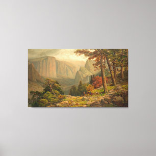 Yosemite-Tal Kalifornien 1887 Leinwanddruck