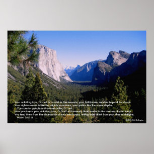Yosemite-Tal Poster