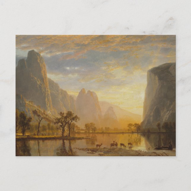 Yosemite-Tal Postkarte (Vorderseite)