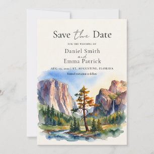 YOSEMITE Tal Reise Termin vormerken Einladung