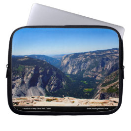 Yosemite-Tal von der halben Haube Laptopschutzhülle