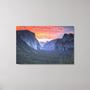 Yosemite-Tunnel-Ansicht Leinwanddruck