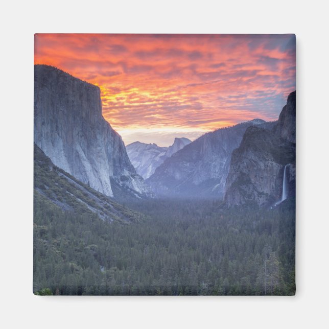 Yosemite Tunnel View Magnet (Vorne)