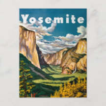 Yosemite Vacation Art UnediTED Vintage Fotos Alt