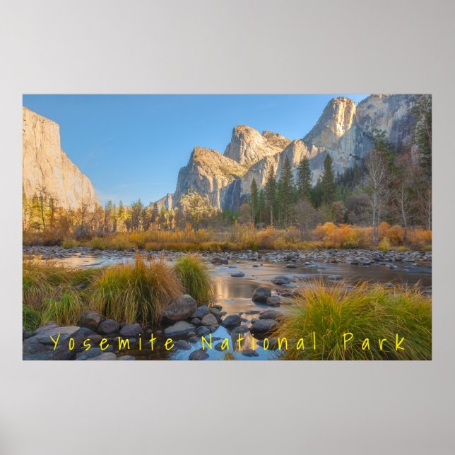 Yosemite Valley Abend Poster (Vorne)