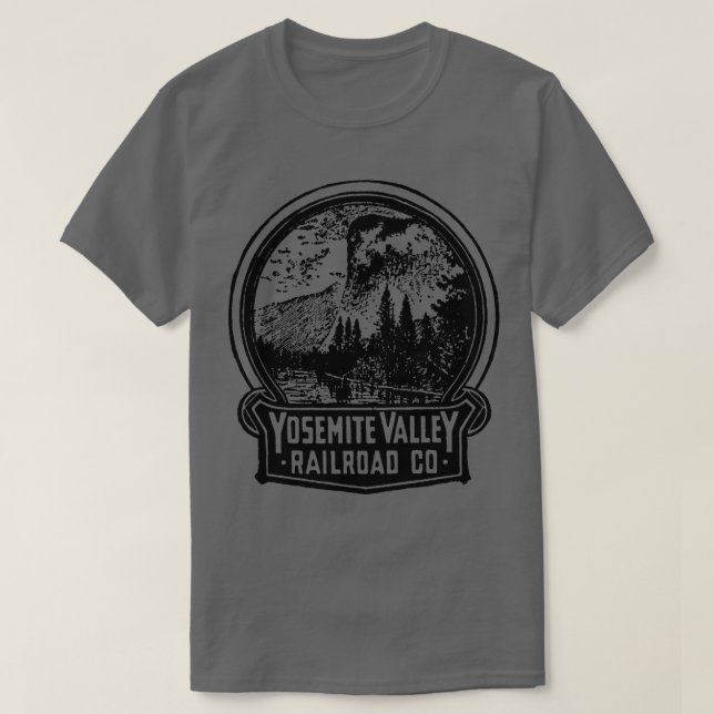 Yosemite Valley Bahn T-Shirt (Design vorne)
