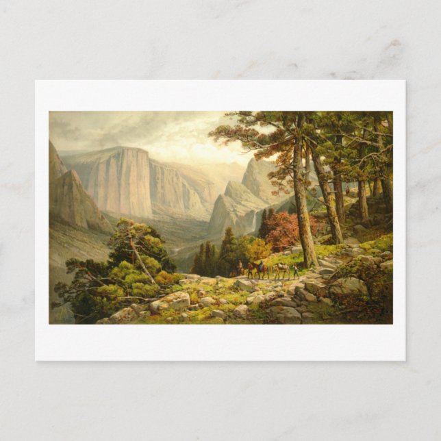 Yosemite Valley California von Mariposa Postkarte (Vorderseite)
