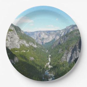 Yosemite Valley im Yosemite-Nationalpark Pappteller