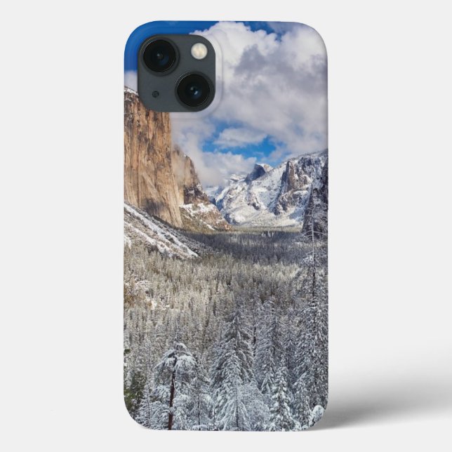 Yosemite Valley in Snow Case-Mate iPhone Hülle (Rückseite)