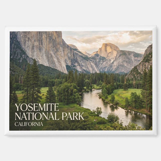 Yosemite Valley Magnet (Vorderseite)