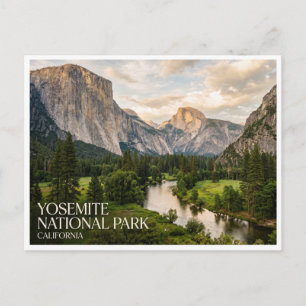 Yosemite Valley Postkarte