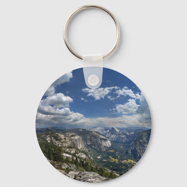 Yosemite Valley und Halbkuppel von der Adlerspitze Schlüsselanhänger (Vorderseite)