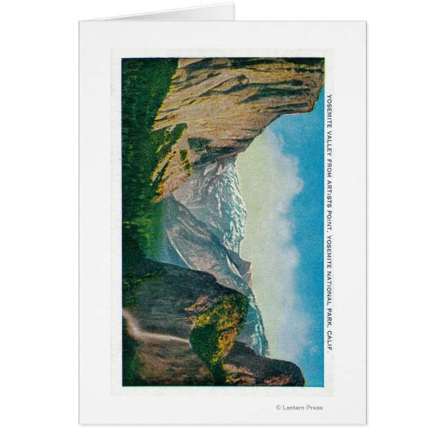 Yosemite Valley von Artist's Point (Vorne)