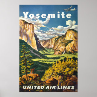 Yosemite Vintage Poster