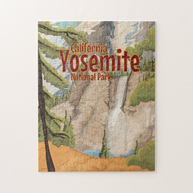 Yosemite Vintage Poster (Vertikal)
