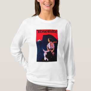 Yosemite Vintages PosterYosemite, CA T-Shirt