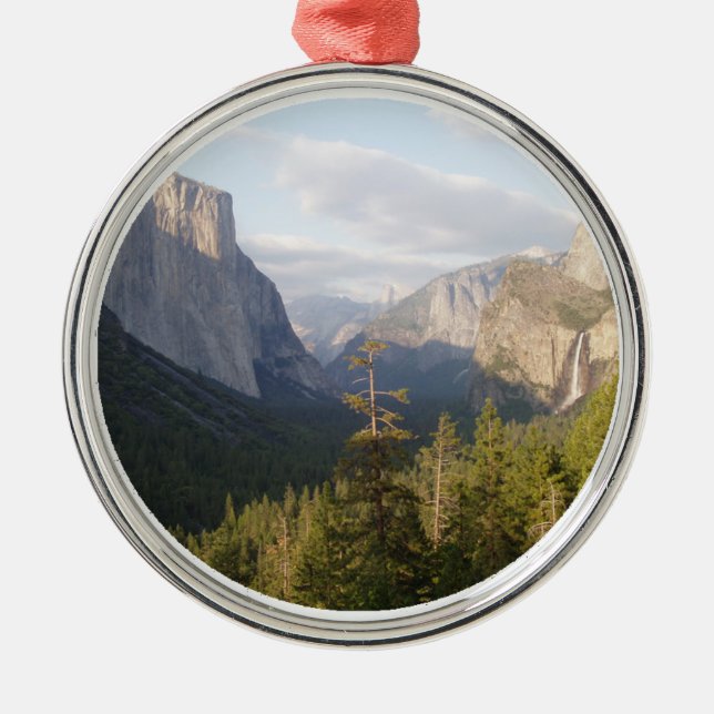 Yosemite Vista delux Ornament Aus Metall (Vorne)